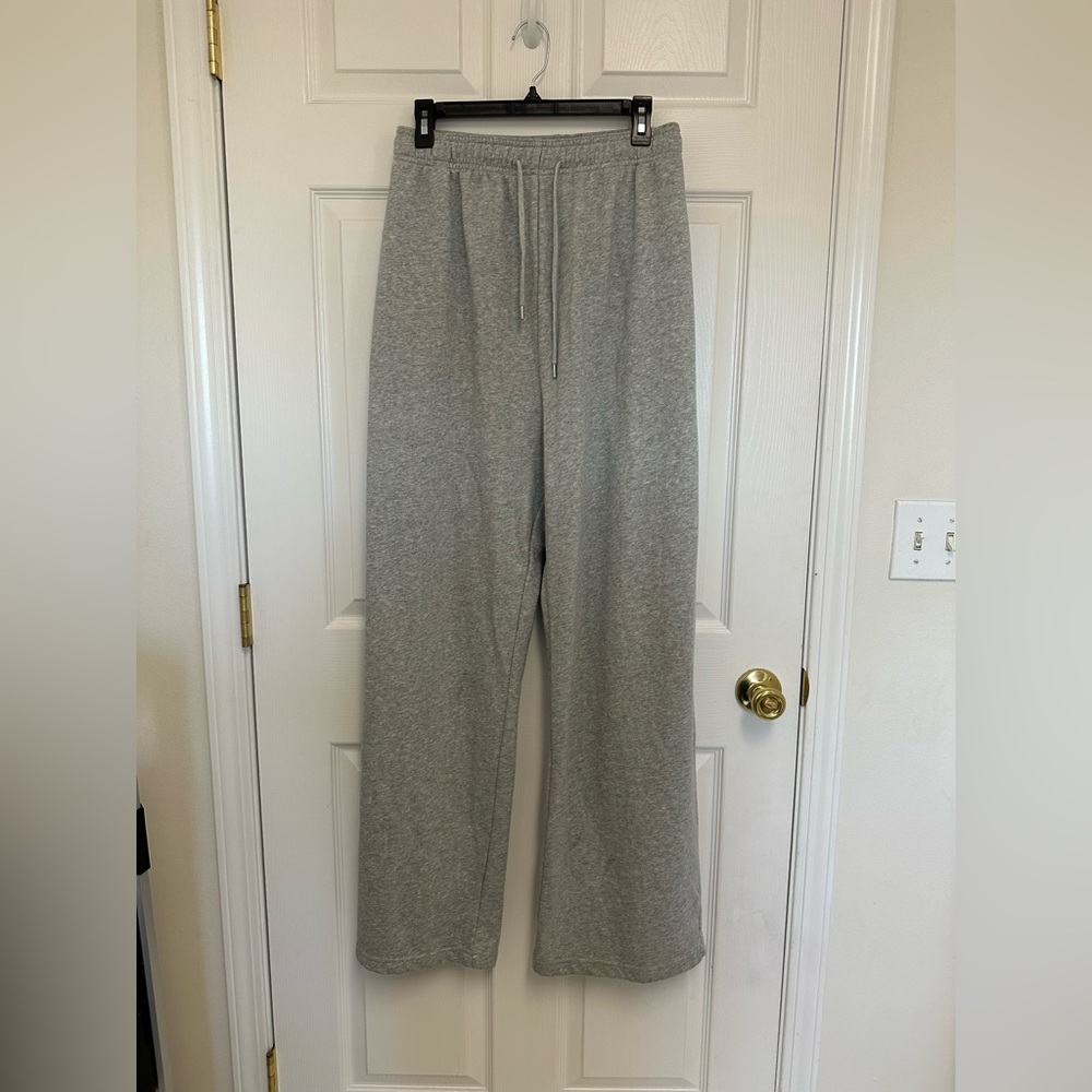 Abound Light Gray Wide Leg Sweatpants